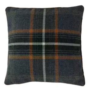 Aviemore Tartan Faux Wool Cushion Rust, Rust / 45 x 45cm / Cover Only