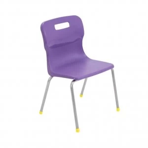 TC Office Titan 4 Leg Chair Size 6, Purple