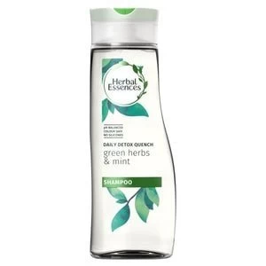 Herbal Essences Daily Detox Green Herbs and Mint Shampoo 400ml