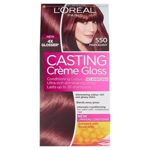 Casting Creme Gloss 550 Mahogany Semi Permanent Hair Dye Brunette
