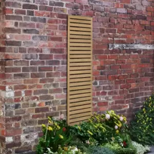 Forest 6a x 1a Pressure Treated Slatted Trellis Panel (1.8m x 0.3m)