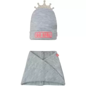 Billieblush Go Girl Hat & Snug Set - Grey