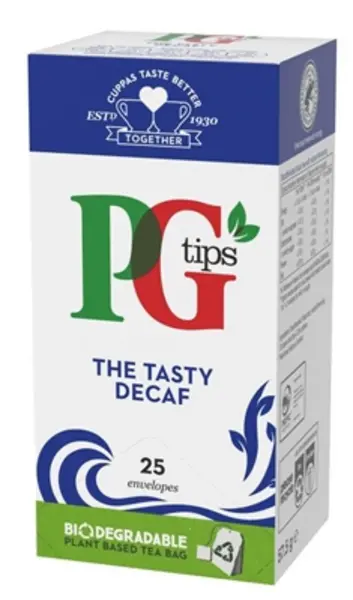 PG Tips The Tasty Decaf 25x Tea Bags