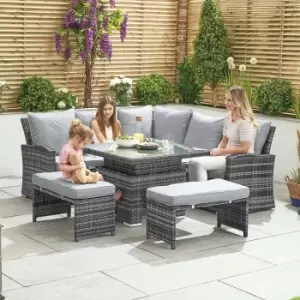 Cambridge Comp Set-Rising Table N17056 - wilko - Garden & Outdoor