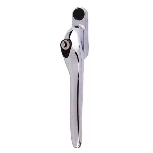Yale Polished Chrome Effect Zinc Alloy Right-Handed Window Handle (L)167mm