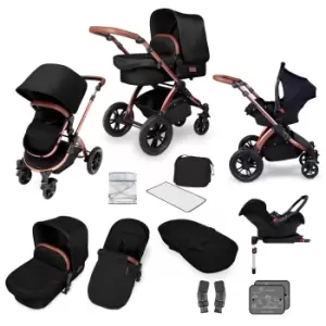 ickle bubba Stomp V4 All-in-One Travel System With Isofix Base - Bronze / Midnight