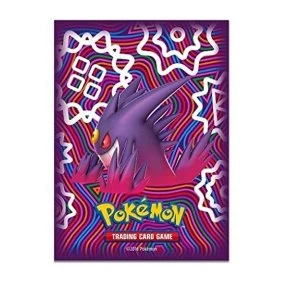 Pokemon Mega Gengar 65 Trading Card Sleeves 15 Packs