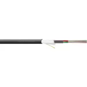 Digitus DK-35242/3-U FO cable A/I-DQ (ZN) BH 50/125 µ Multimode OM3 No. of fibres: 24 Black Sold per metre