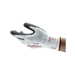Ansell HyFlex 10 Gauge Size 6 Cut Resistant Palm Coated Medium Duty