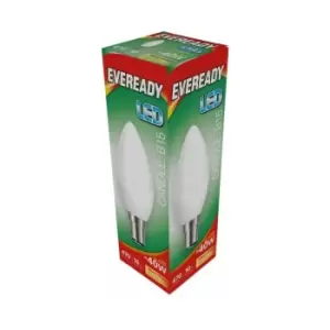 Eveready LED Candle 6W 470lm Warm White 3000k B15 - S13612