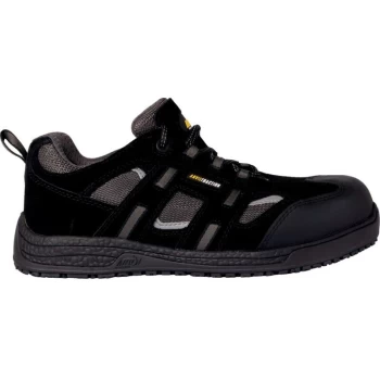 Jackson Black Non-metallic Safety Trainers - Size 5 - Anvil Traction