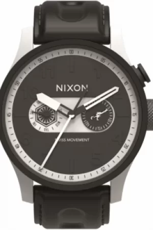 Mens Nixon The Safari Deluxe Leather SW Stormtrooper White Watch A977SW-2243