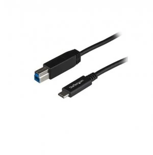 StarTech.com 1m USB C to USB B Printer Cable - M/M - USB Type B Cable
