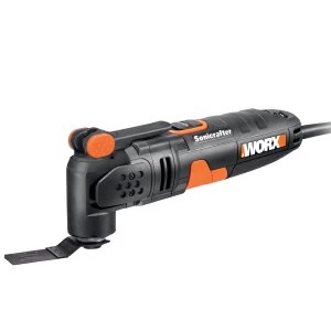 Worx Sonicrafter 250W Universal Oscillating Multi-Tool with 18 Piece Accessory Kit