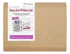 Tombow Have Fun At Home Lettering Set