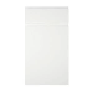 Cooke Lewis Appleby High Gloss White Drawerline door drawer front W400mm Pack of 1
