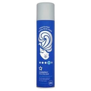 Superdrug Hairspray Extra Firm Unperfumed 300ML