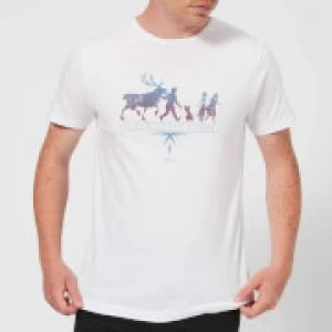 Frozen 2 Believe In The Journey Mens T-Shirt - White - S