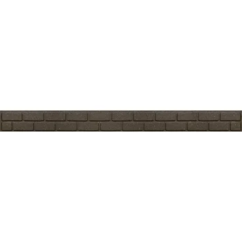 Ultra Curve Border Brick 9cm Earth - P00015101S - Primeur