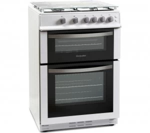 Montpellier MDG600LW Double Oven Gas Cooker