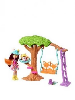 Enchantimals Playground Adventures Playset With Doll And Animal