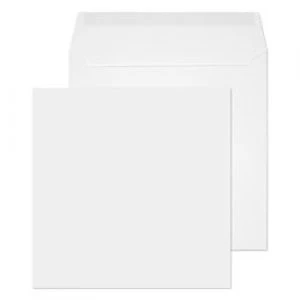 Purely Square Envelopes Gummed 160 x 160 mm Plain 100 gsm White Pack of 500