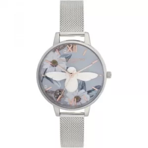 Bejewelled Florals 3D Bee Demi Dial Watch