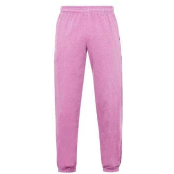Fabric Unisex Washed Jog Pants - Pink