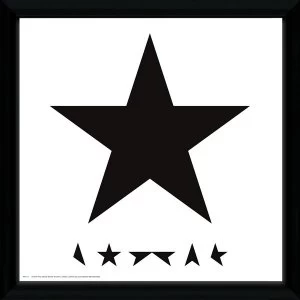 David Bowie Blackstar Framed Album Print