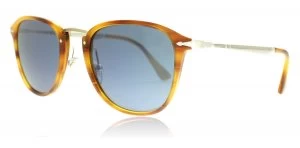 Persol PO3165S Sunglasses Striped Brown 960/56 52mm