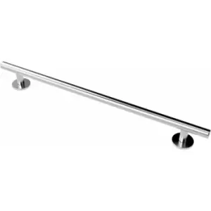 Nymas NymaSTYLE Straight Grab Rail with Concealed Fixings 900mm Length - Satin