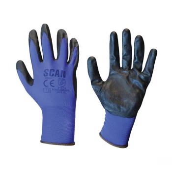Scan N550118 Max. Dexterity Nitrile Gloves - XL (Size 10)