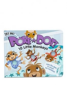 Melissa & Doug Poke-A-Dot 10 Little Monkeys Book