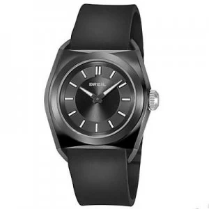 Breil Mens Essence Black Ion Plated Watch - TW0817