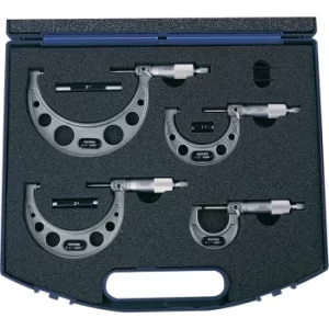 0-4" 4-Pce External Micrometer Set