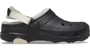 Crocs All-Terrian Lined Clogs Unisex Black W7/M6