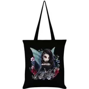 Hexxie Keep Out Of Direct Sunlight Tote Bag (One Size) (Black) - Black