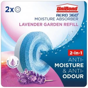Unibond Aero 360 Lavender Garden Refills Pack of 2 2631291