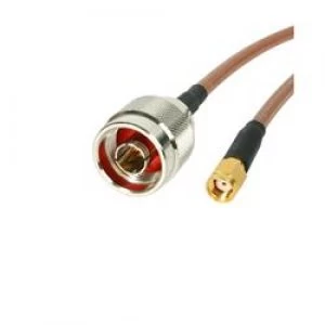 StarTech.com 1ft N-Male to RP-SMA Wireless Antenna Adapter Cable M/M