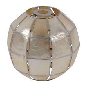 Stanford Home Capiz Ball Lampshade - Champagne