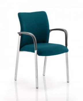 Academy Fully Bespoke Fabric Chair with Arms Maringa Teal