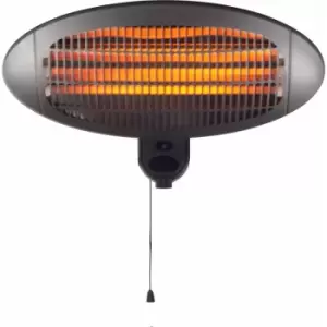 Devola Core 2kW Wall Mounted Patio Heater Oval with Remote