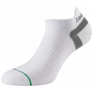 1000 Mile Ultimate Tactel Liner Sock White Ladies UK Size 6-8