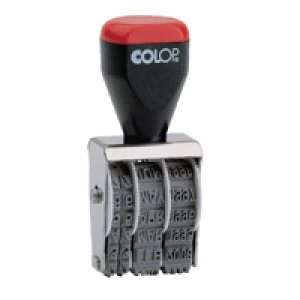 Colop Date Stamp Blister Pk05000