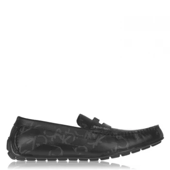 Calvin Klein Ivan Geometric Loafers - Black