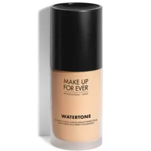 MAKE UP FOR EVER watertone Foundation No Transfer and Natural Radiant Finish 40ml (Various Shades) - Y325-Flesh