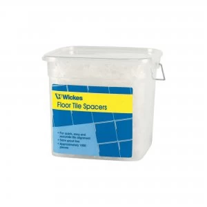 Wickes Floor Tile Spacers 5mm 1500 Pack