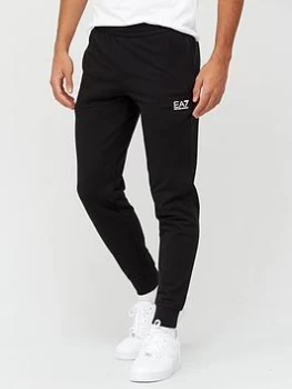 Emporio Armani EA7 Core ID Logo Sweatpants Black Size S Men