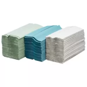 Maxima Green C-Fold Hand Towel 1-Ply Green 144x20 (Pack of 1380) MAx5053