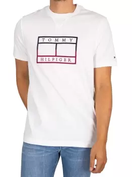 Outline Linear Flag T-Shirt